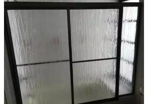 Glass Bamboo Shower Doors